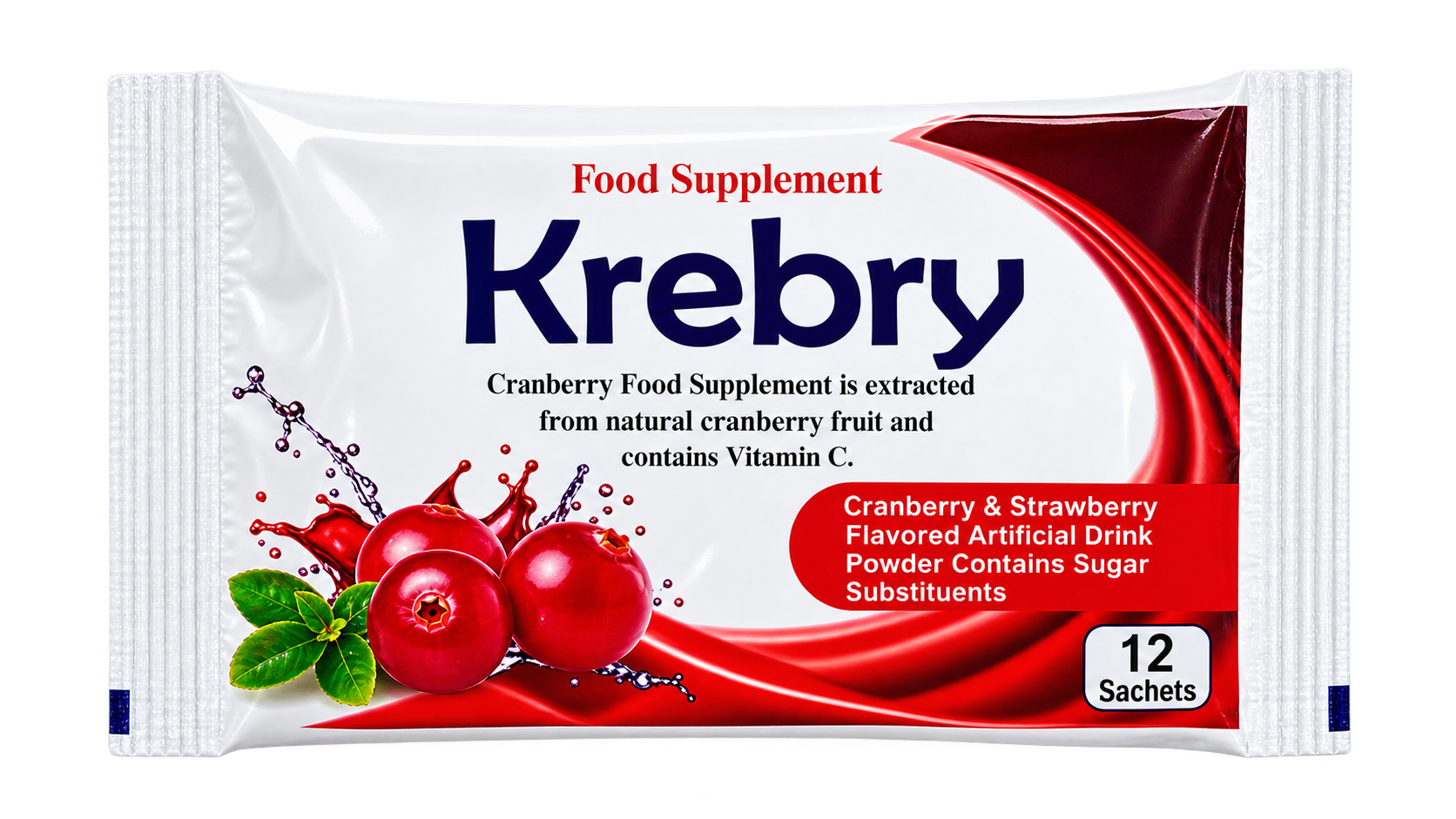 Krebry single-serve sachets
